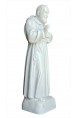 Statua Padre Pio Benedicente effetto Capodimonte 30cm